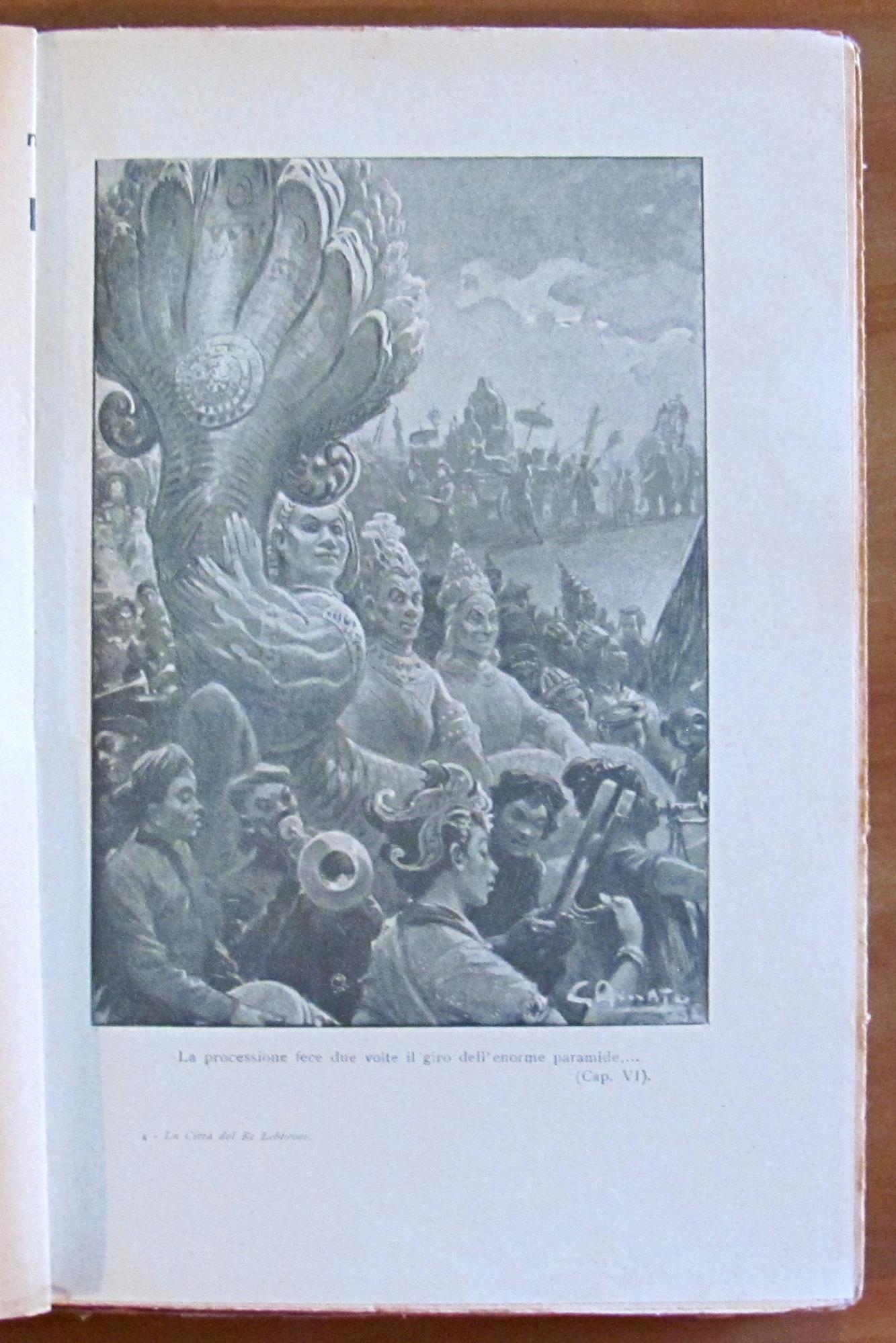 LA CITTà DEL RE LEBBROSO, 1928 - ill. AMATO