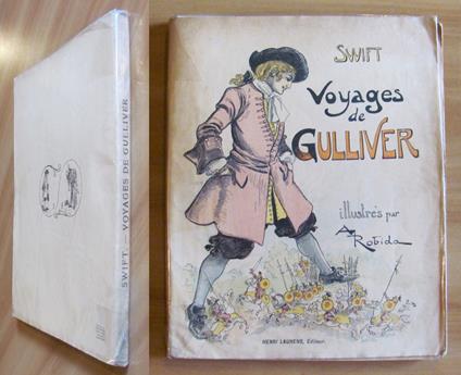 VOYAGES DE GULLIVER, 1933 - ill. ROBIDA - Jonathan Swift - copertina
