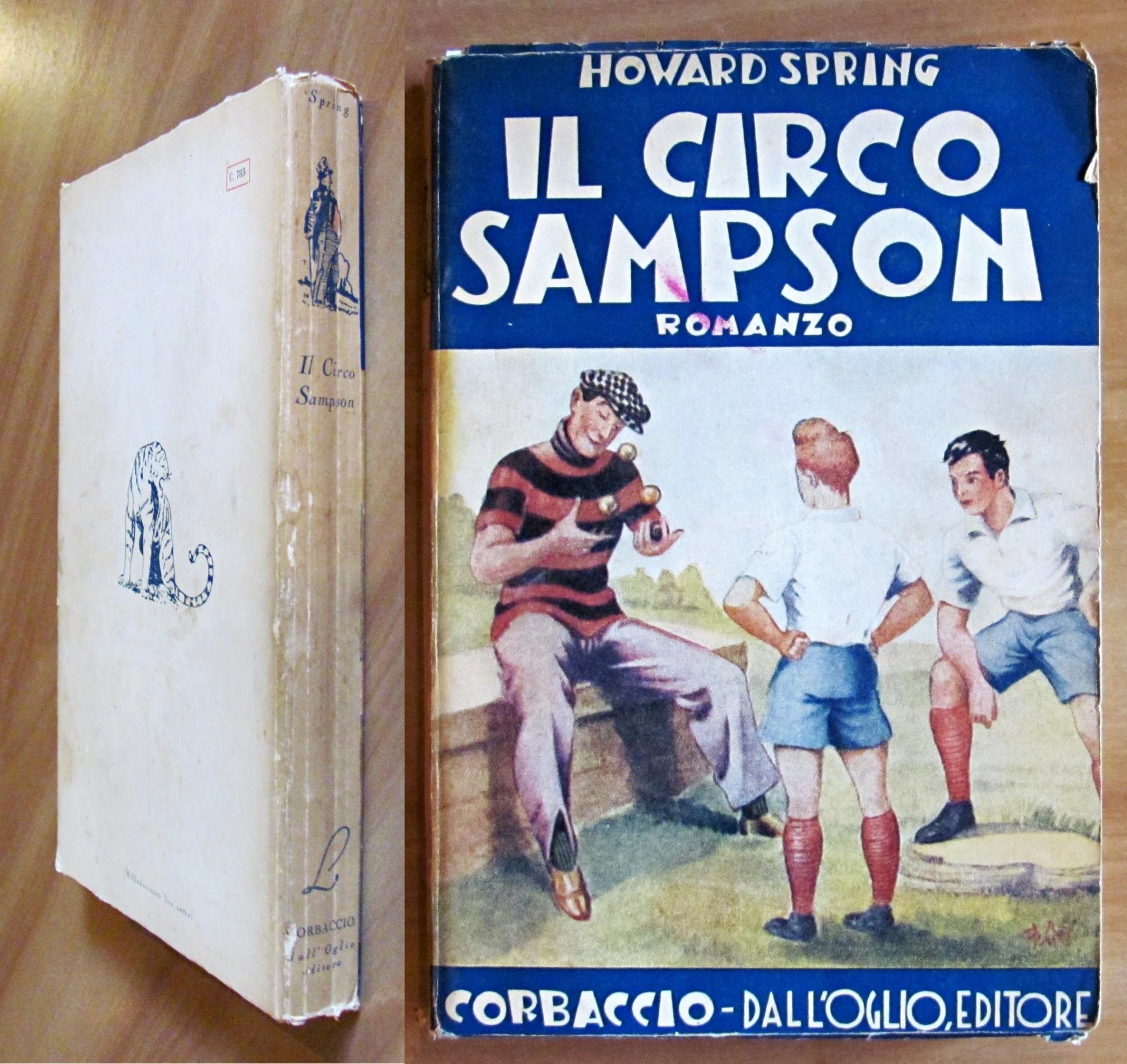 IL CIRCO SAMPSON - Collana Lucilla Libri per Ragazzi - ill. TRAINI