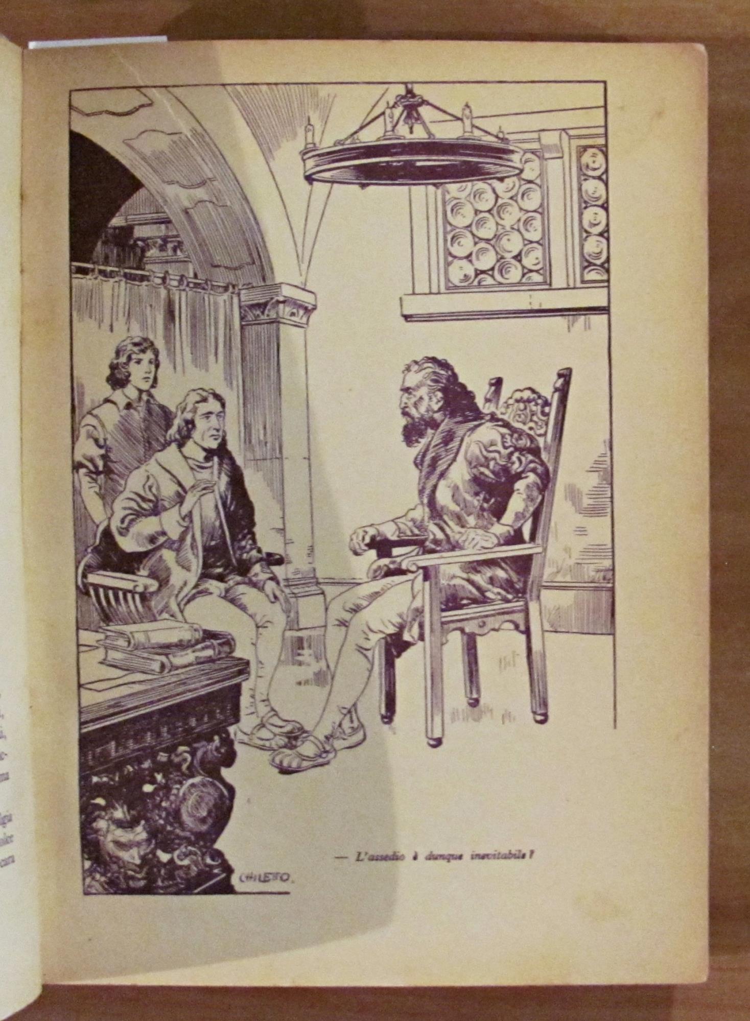 SOTTO LE INSEGNE DEL FERRUCCIO - Romazo storico - ill. CHILETTO