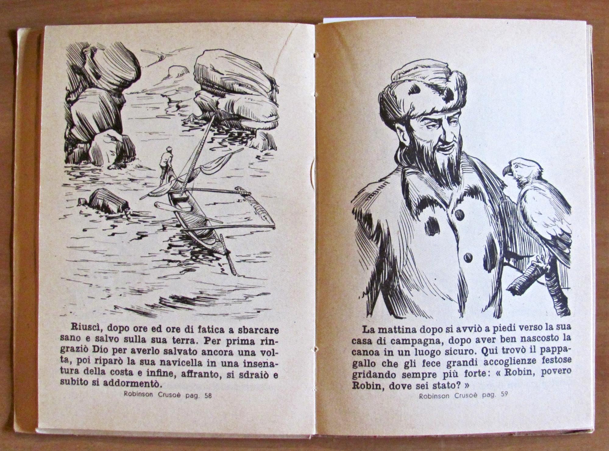 ROBINSON CRUSOE - Collana I Classici Illustrati