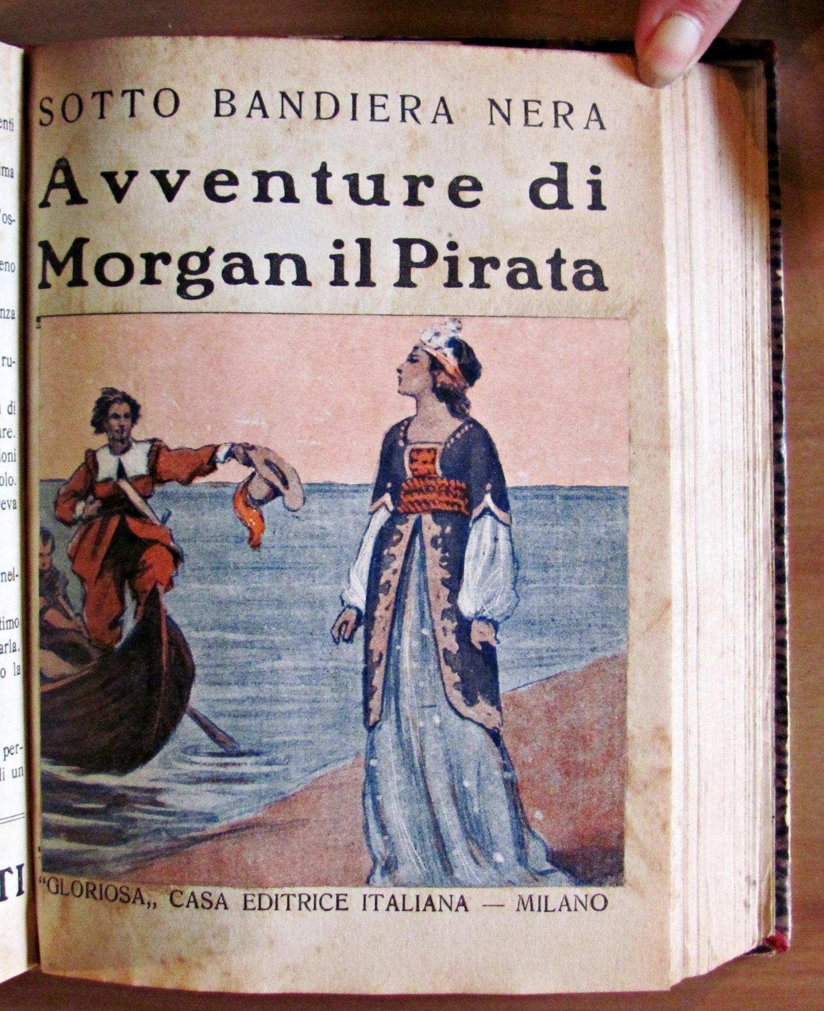 Sotto bandiera Nera AVVENTURE DI MORGAN IL PIRATA - Collezione Completa in 62 fascicoli