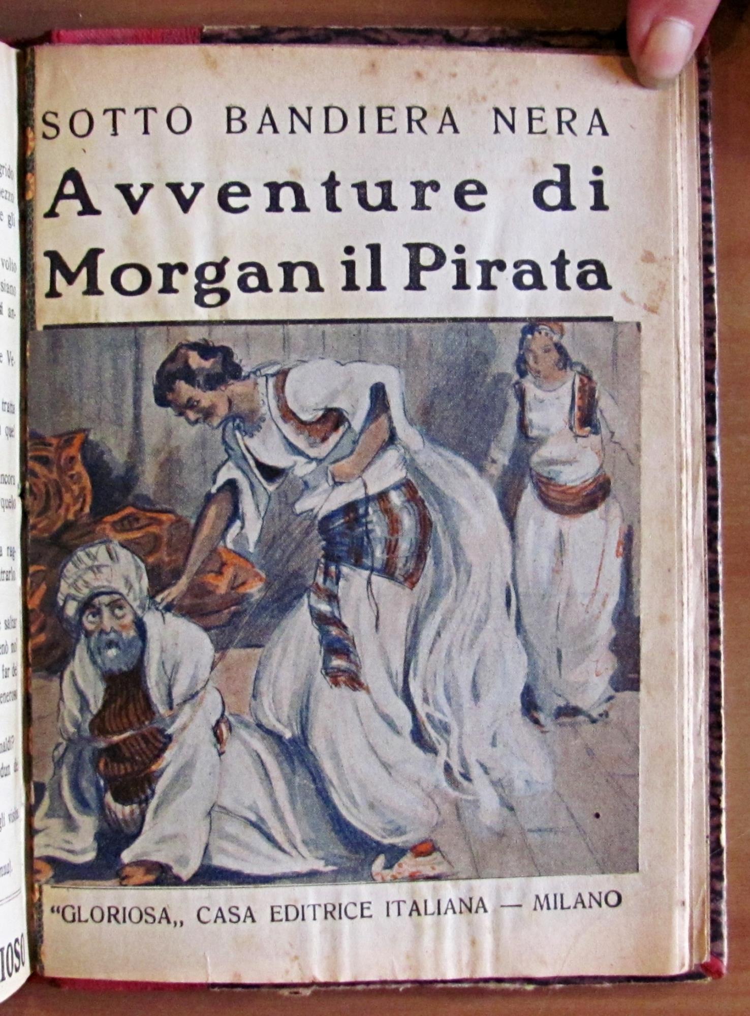 Sotto bandiera Nera AVVENTURE DI MORGAN IL PIRATA - Collezione Completa in 62 fascicoli