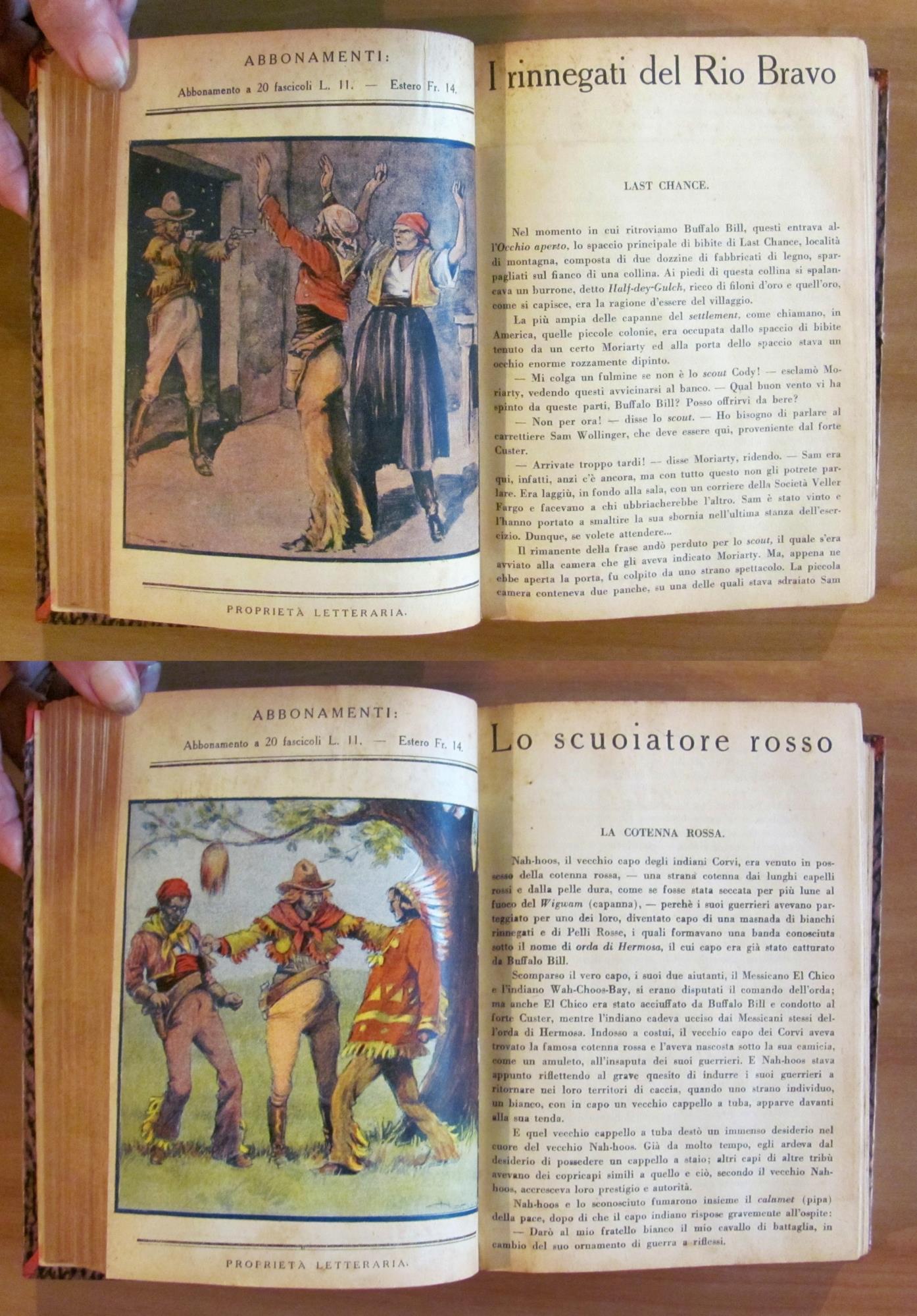 BUFFALO BILL L'Eroe del Wild West - Raccolta Completa 1/30, 1922