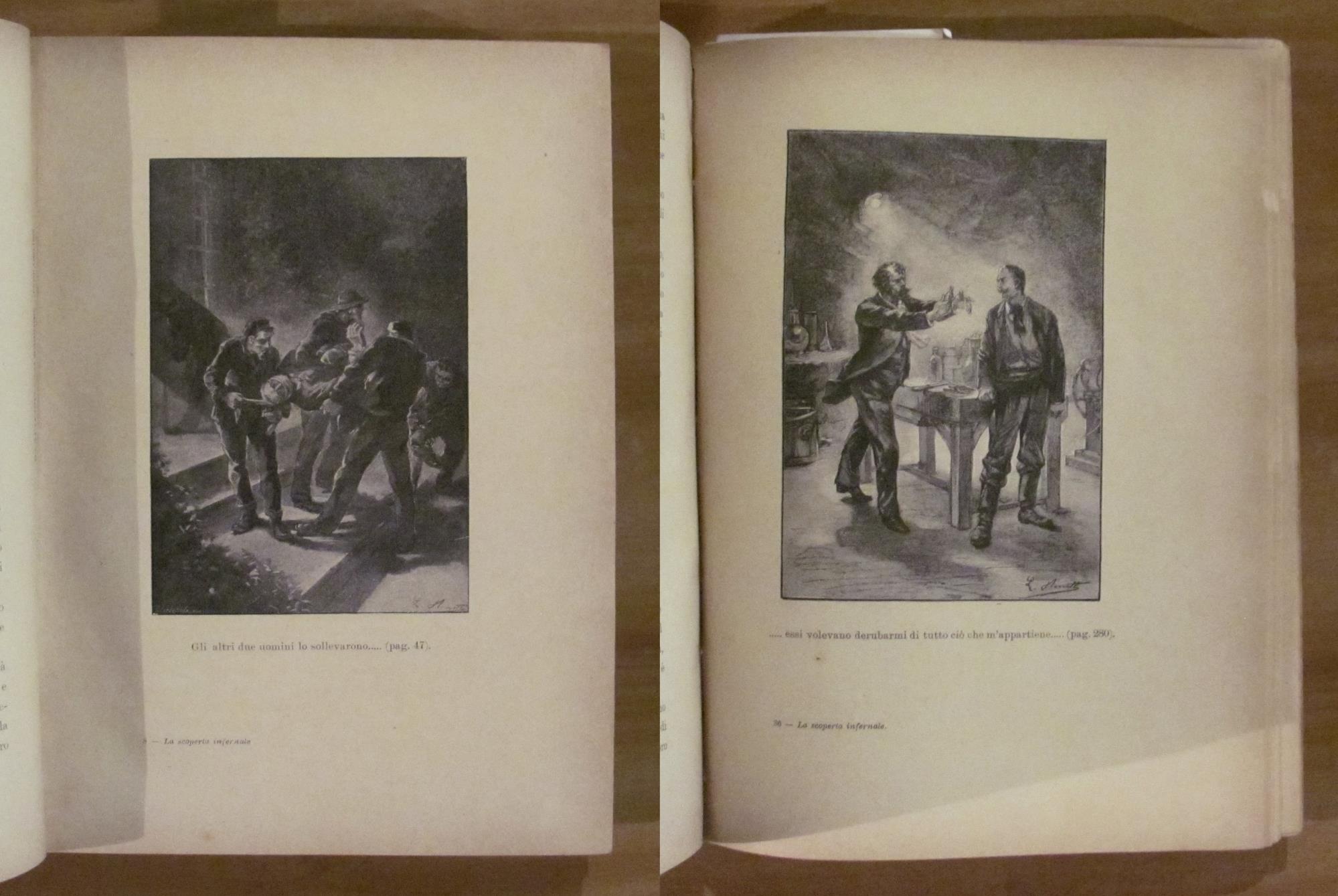 LA SCOPERTA INFERNALE,1886 unito a LA FAVORITA DEL MAHDI, anni '20