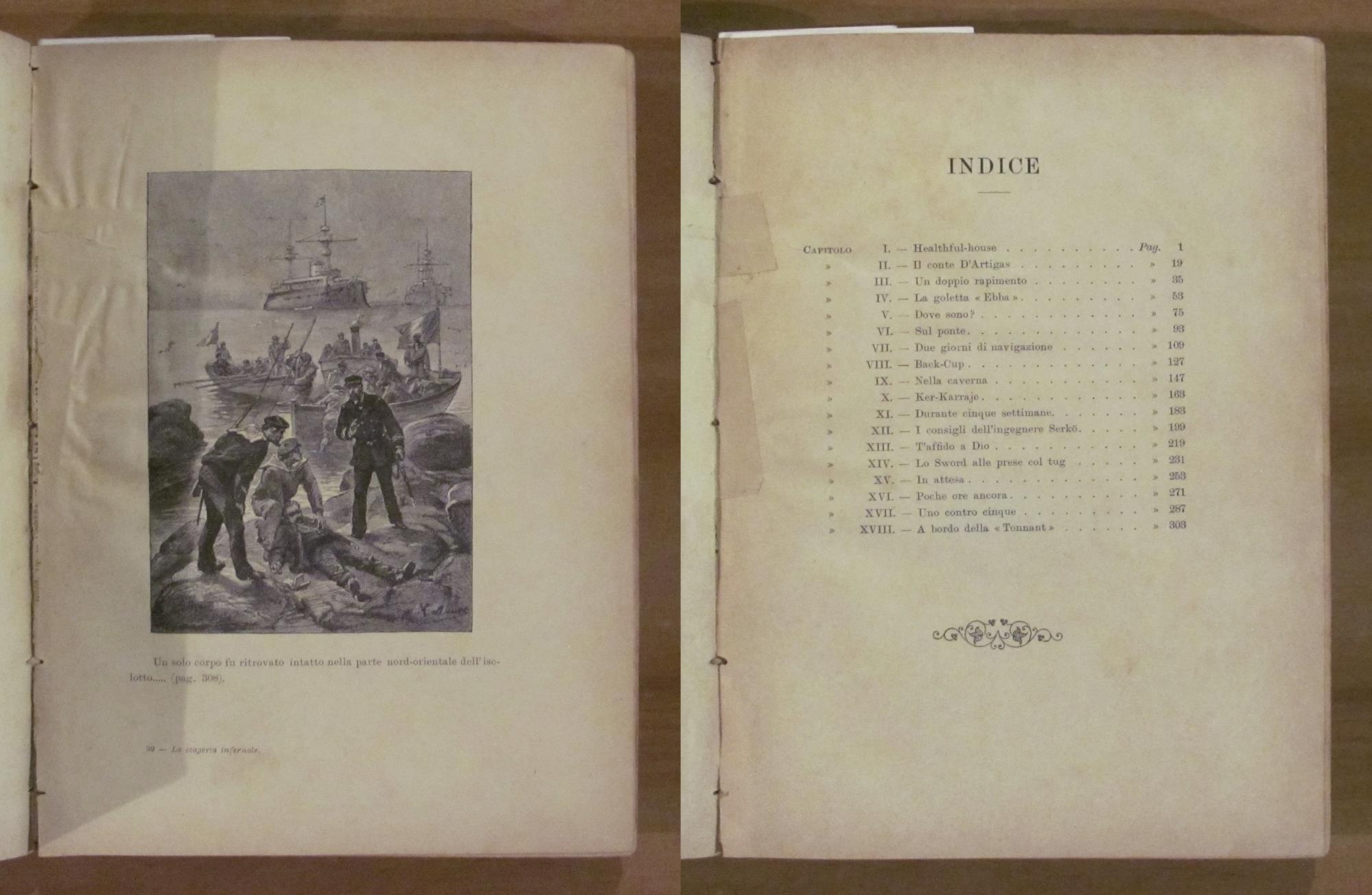 LA SCOPERTA INFERNALE,1886 unito a LA FAVORITA DEL MAHDI, anni '20