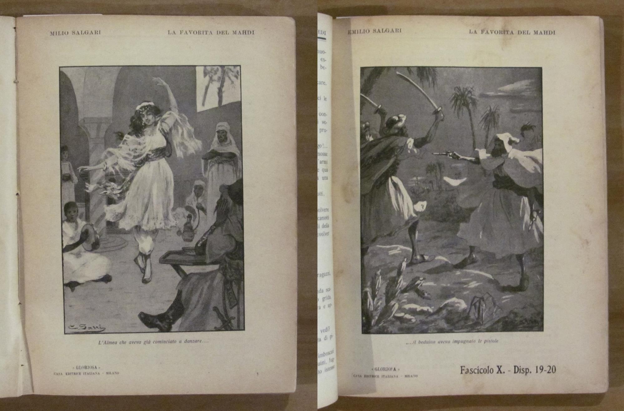 LA SCOPERTA INFERNALE,1886 unito a LA FAVORITA DEL MAHDI, anni '20