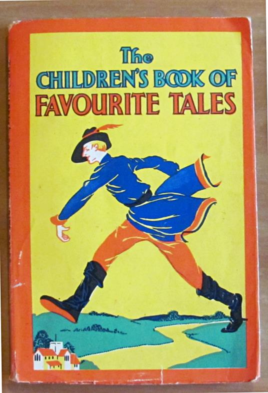 THE CHILDREN'S BOOK OF FAVOURITE TALES, 1945 - ill. APPLETON - copertina