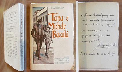 TANU E MICHELE BACCALà - con dediche AUTOGRAFE - ill. ZETTO - Titomanlio Manzella - copertina