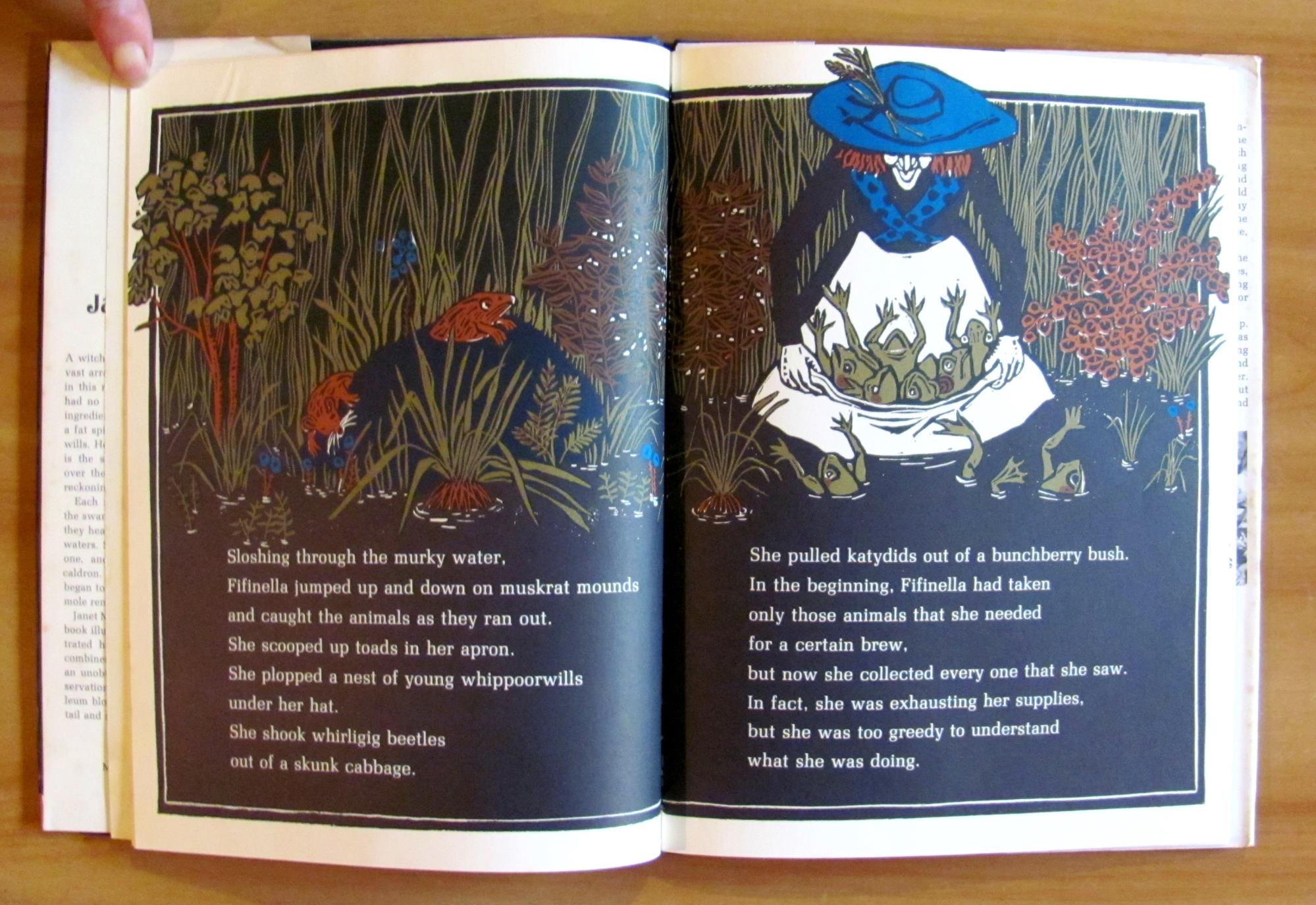 THE SWAMP WITCH (La Strega della palude), 1970 - ill. J. McCaffery