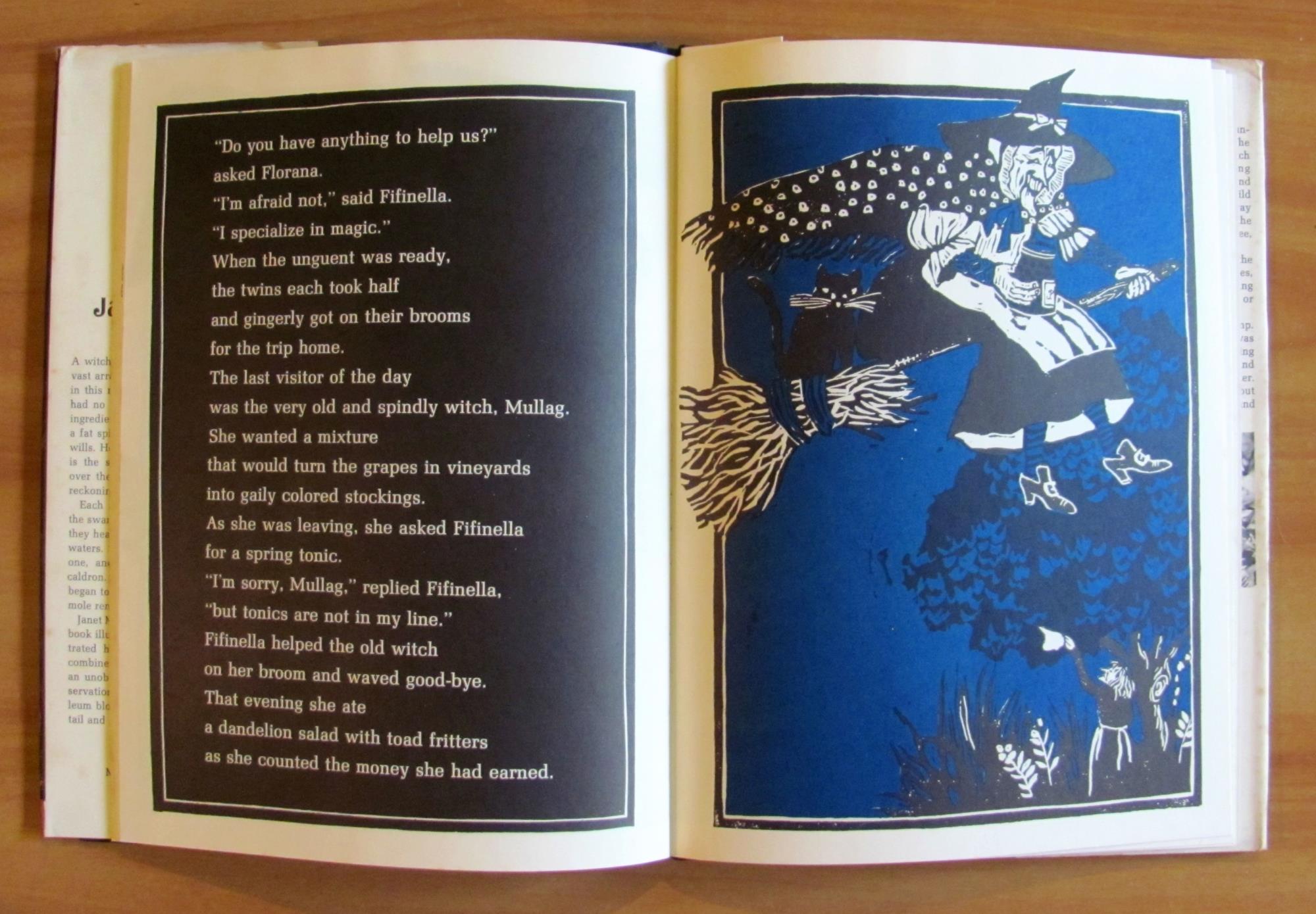 THE SWAMP WITCH (La Strega della palude), 1970 - ill. J. McCaffery