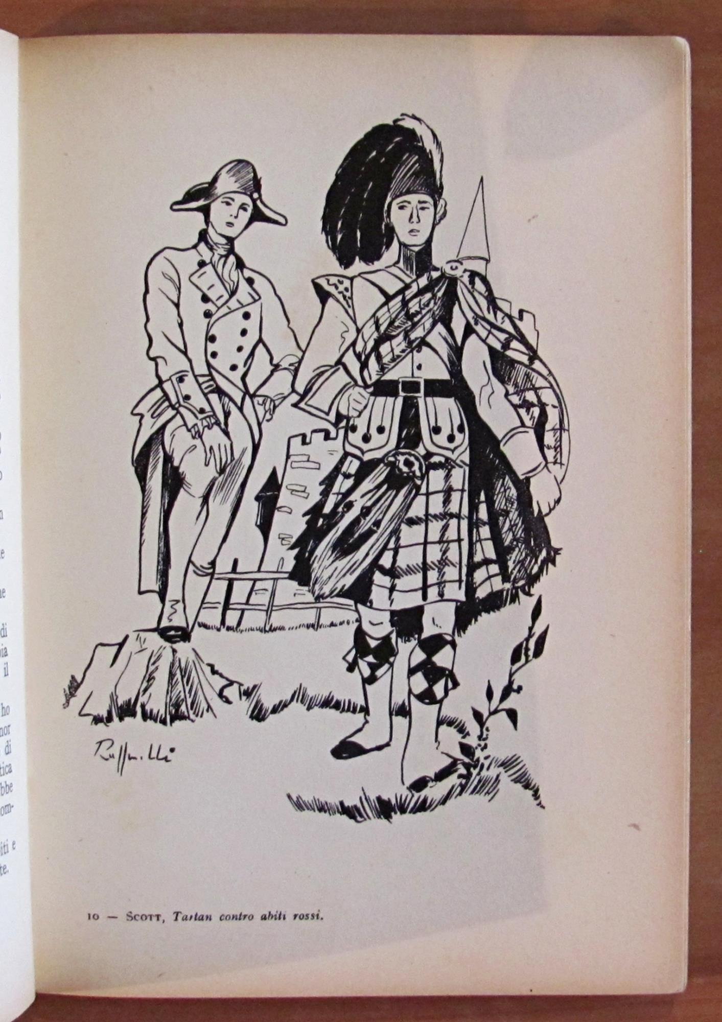 TARTAN CONTRO ABITI ROSSI - Coll. Quattro Venti, I ed. 1951 - ill. RUFFINELLI