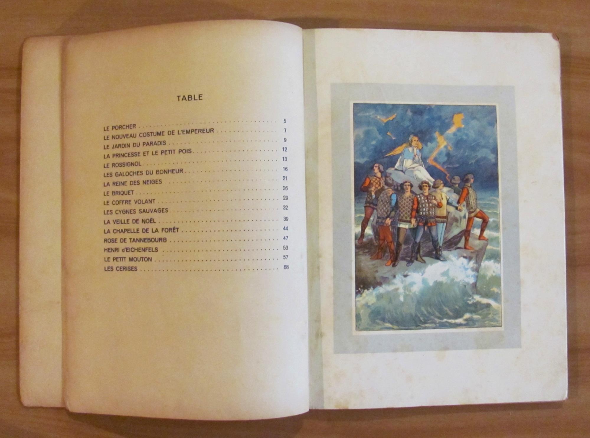 CONTES D'ANDERSEN ET DE SCHMIDT, sd. primi '900 - Illustrato