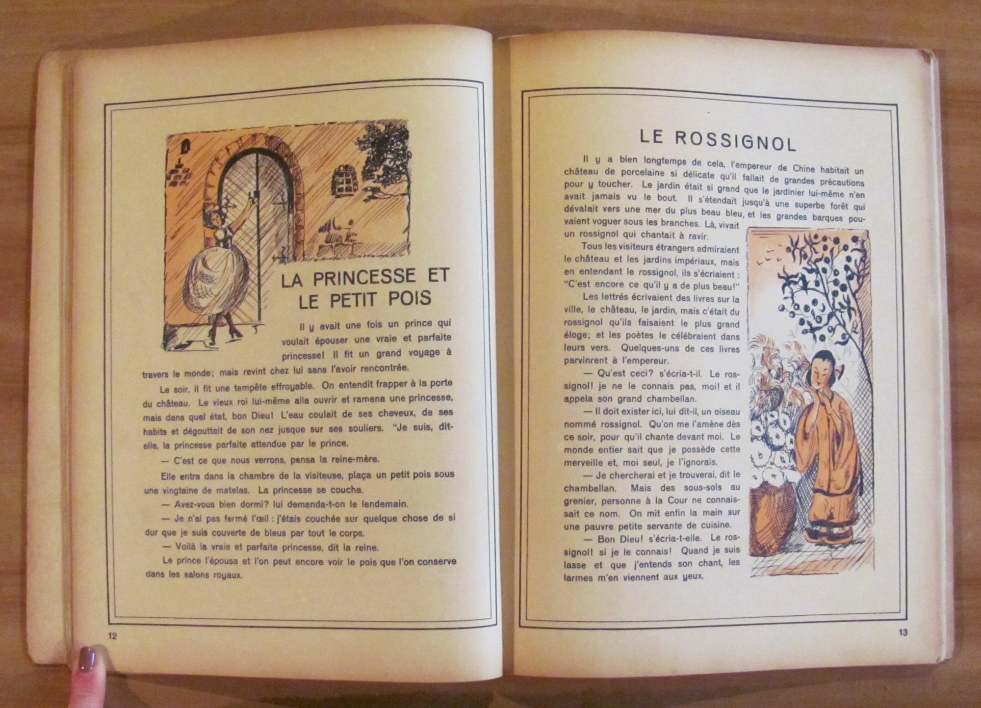 CONTES D'ANDERSEN ET DE SCHMIDT, sd. primi '900 - Illustrato
