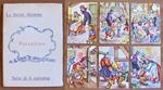 PUCCETTINO - Coll. Le Favole Illustrate - Serie Completa di 6 cartoline in Custodia originale