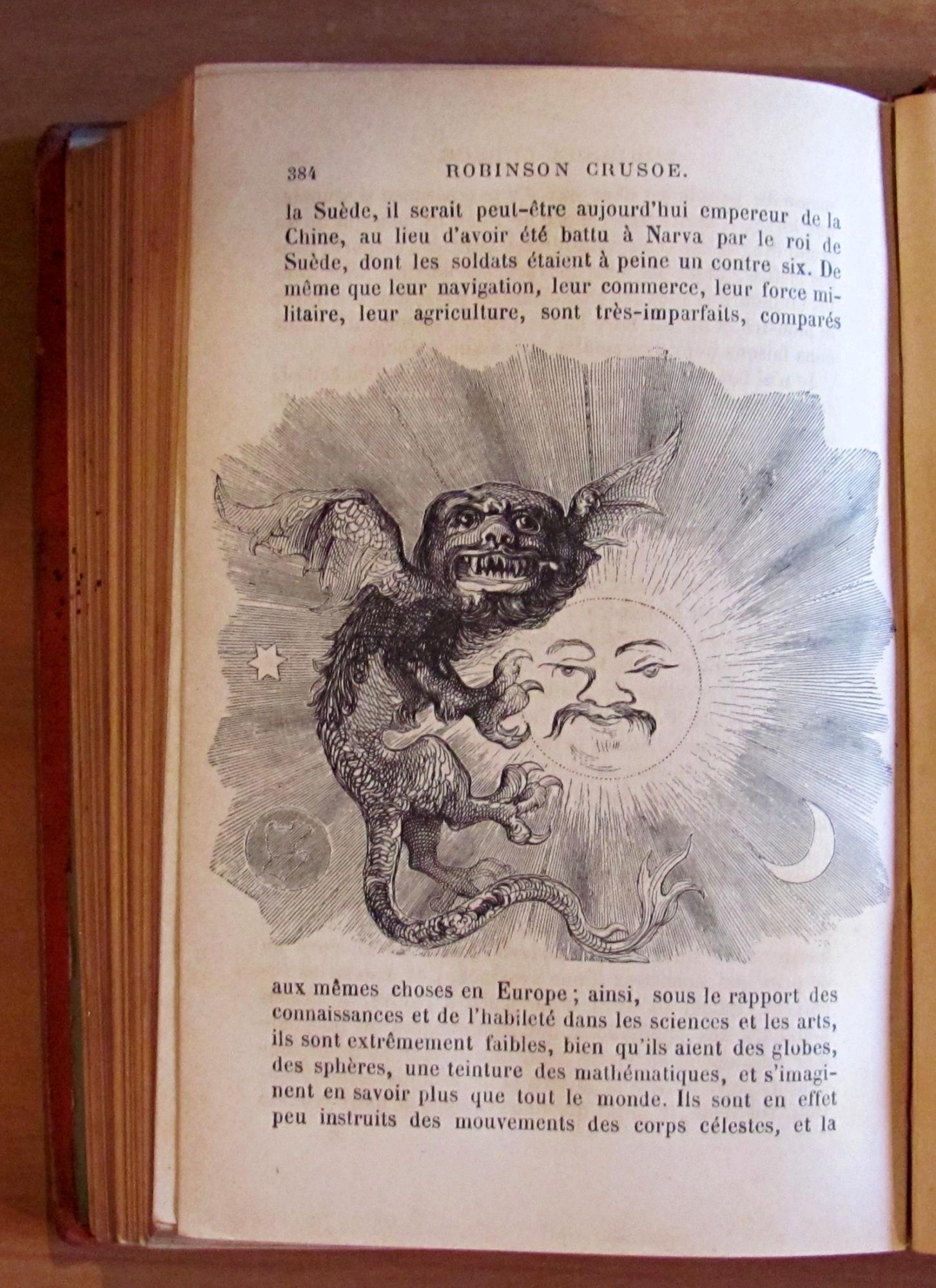 AVENTURES DE ROBINSON CRUSOE, 1872 - ill. GRANDVILLE