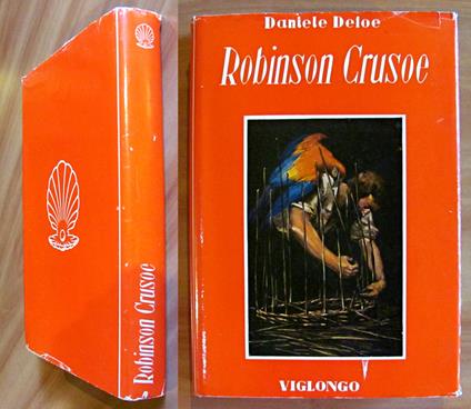 ROBINSON CRUSOE, anni '60 - ill. GAVARNI e POCOCK - Daniel Defoe - copertina
