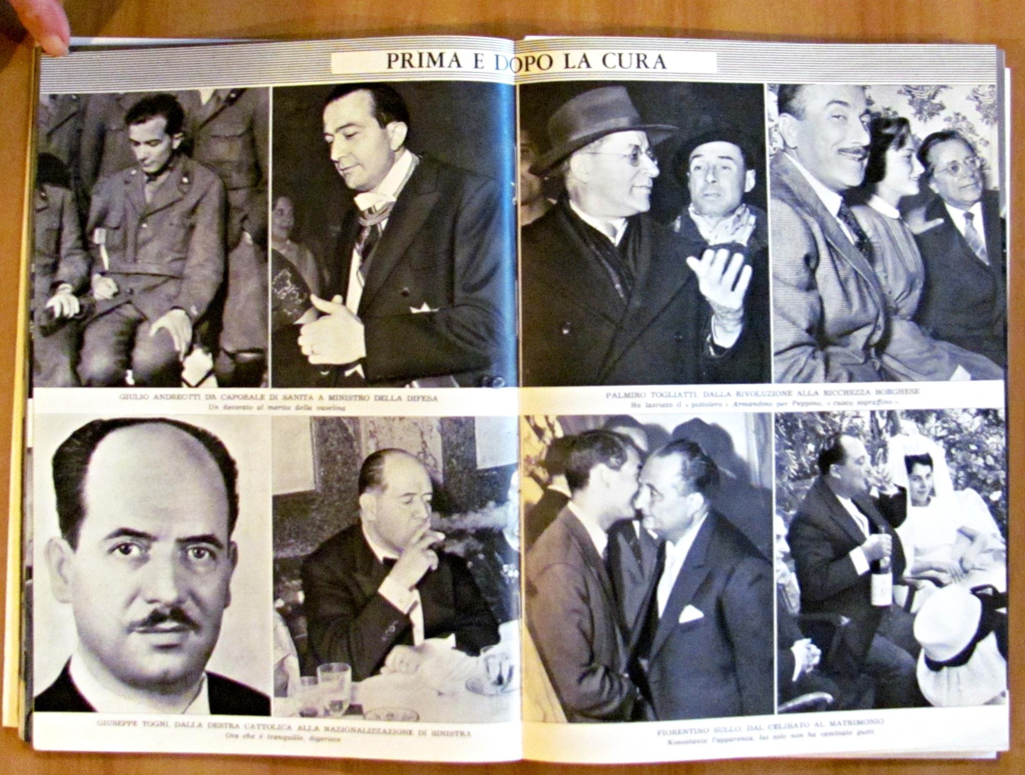 FOTOGRAFIE DEL BORGHESE - Annata Completa in 2 Vol. in I ed. 1963