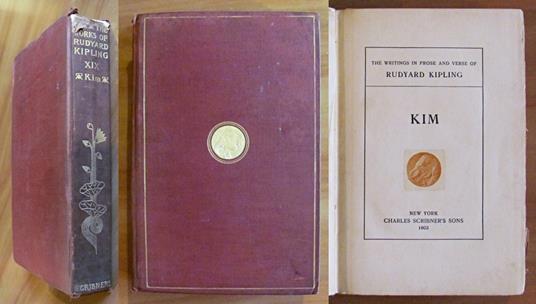 KIM - The writings in prose and verse of Rudyard Kiling, 1902 - Rudyard Kipling - copertina