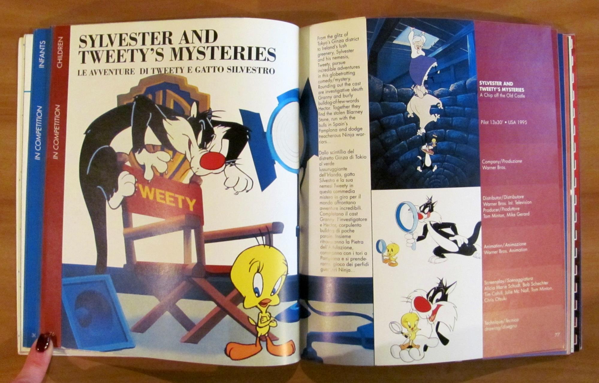 CARTOONS ON THE BAY International Festival of Animation Film, 1996 Catalogo Bilingue