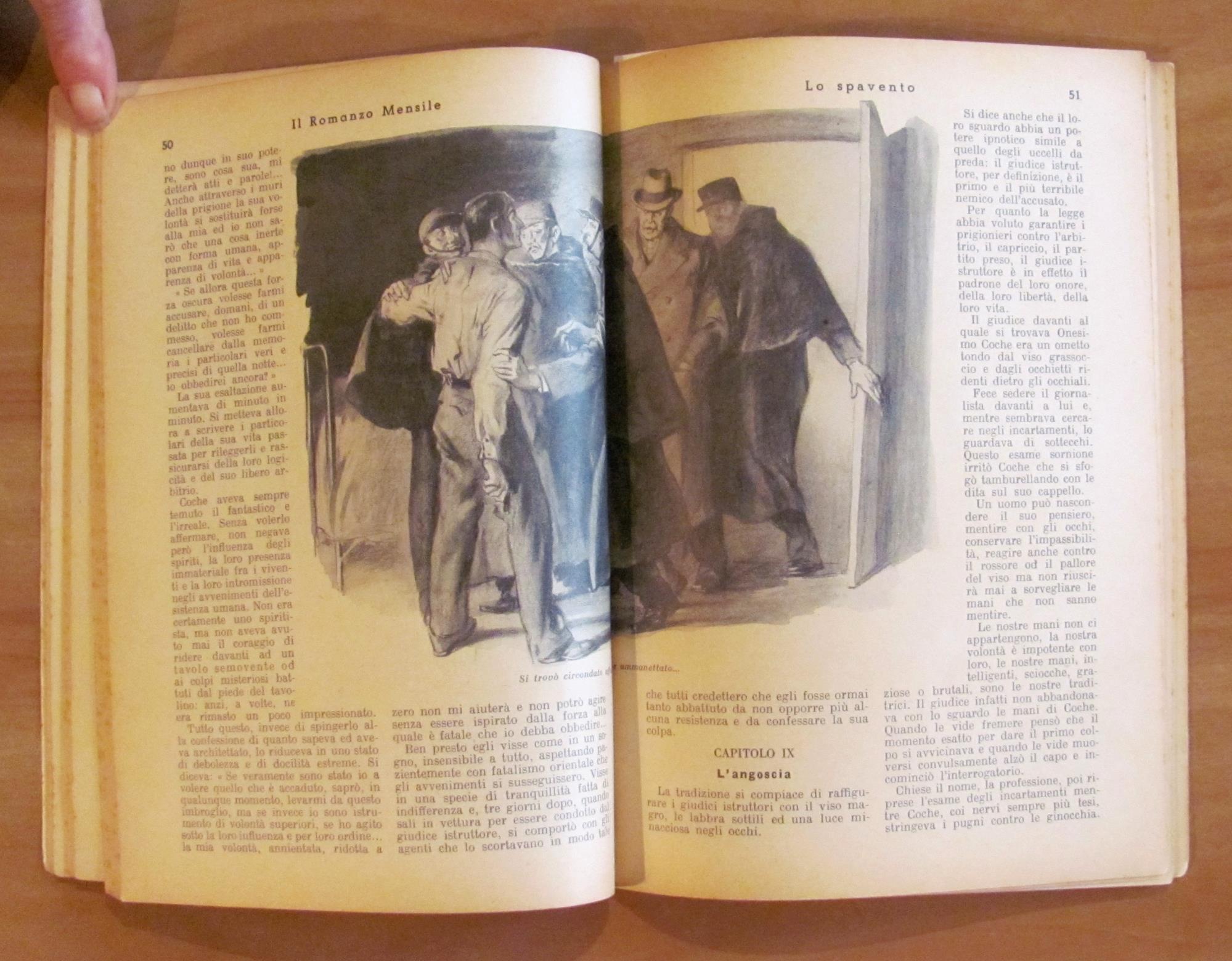 Il Romanzo Mensile N.5, 1938 - LO SPAVENTO