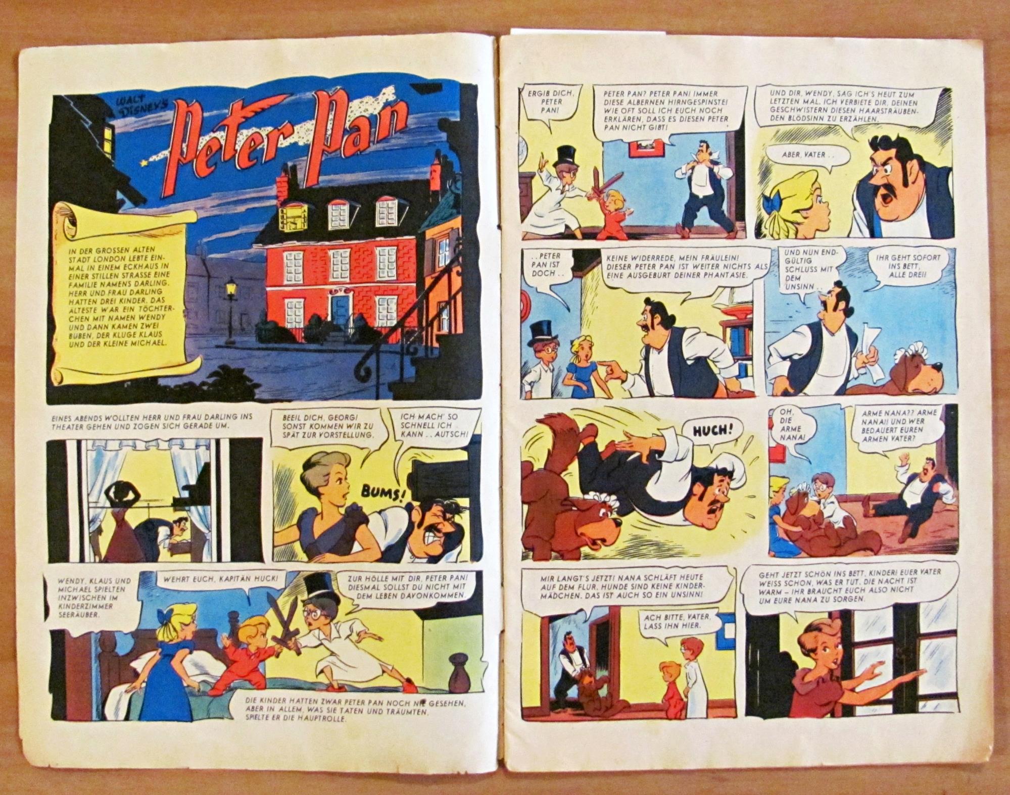 WALT DISNEY'S PETER PAN - Sonderheft der MICKY MAUS 7, 1953