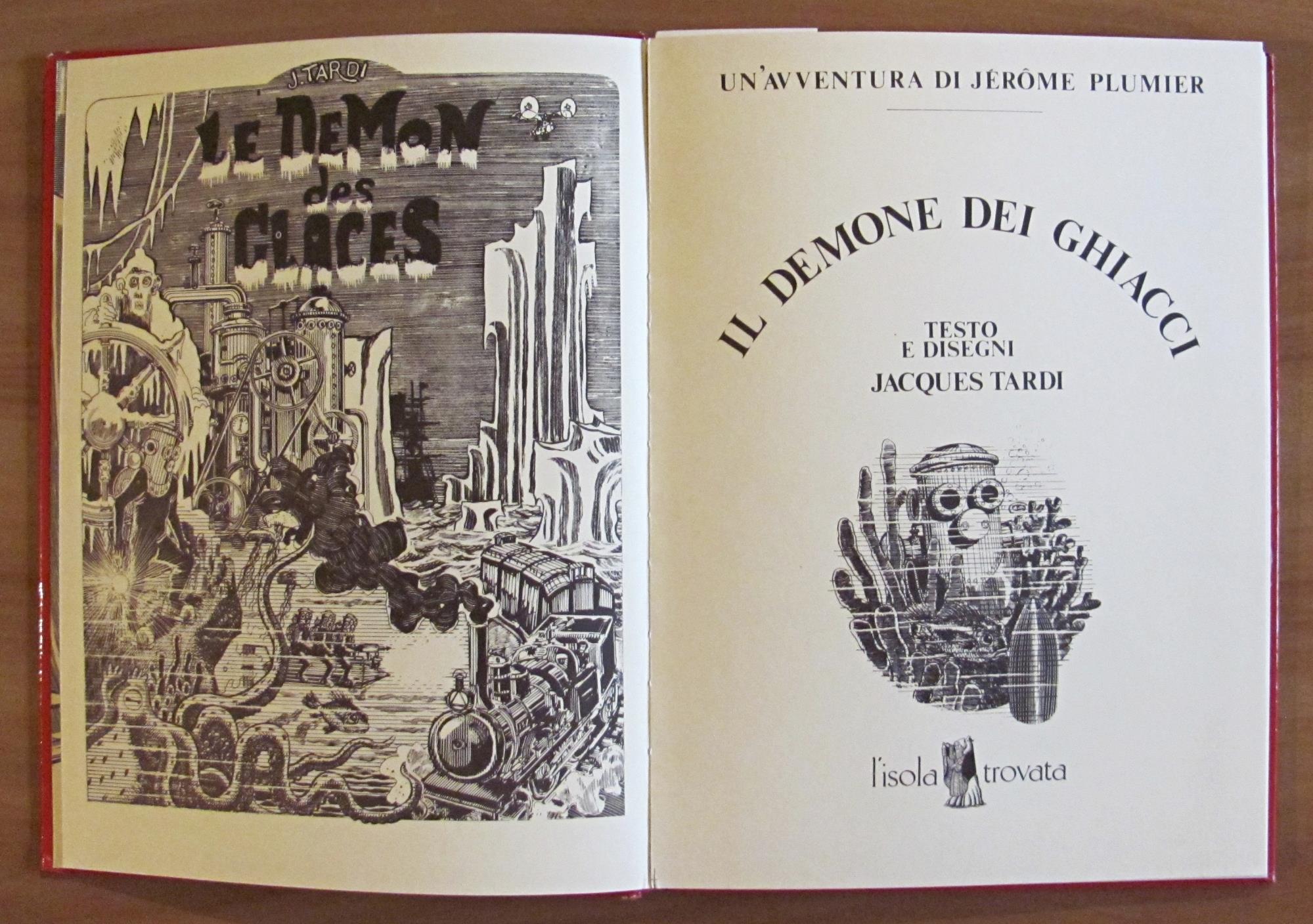 IL DEMONE DEI GHIACCI - Jerome Plumier, I ed. 1979