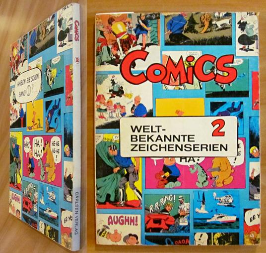 COMICS 2 - Weltbekannte Zeichenserien (Personaggi a fumetti famosi) - copertina