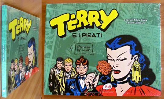 TERRY E I PIRATI - Tiratura Limitata ANAFI - Blisterato - WUNDER George - copertina