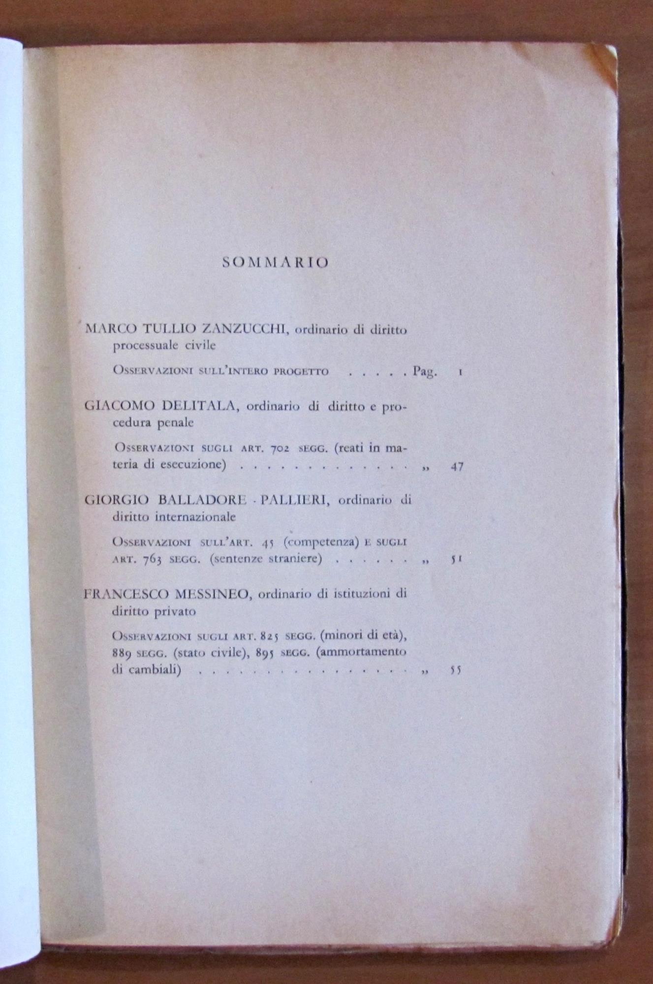 Osservazioni intorno al progetto di Codice di Procedura Civile per lo Stato della Città del Vaticano (Luglio 1937)
