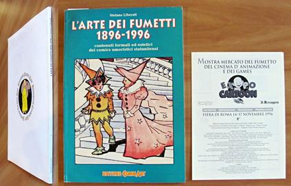 L' ARTE EI FUMETTI 1896-1996 con allegato il Programma Expo Cartoon 1996 - Stefano Liberati - copertina