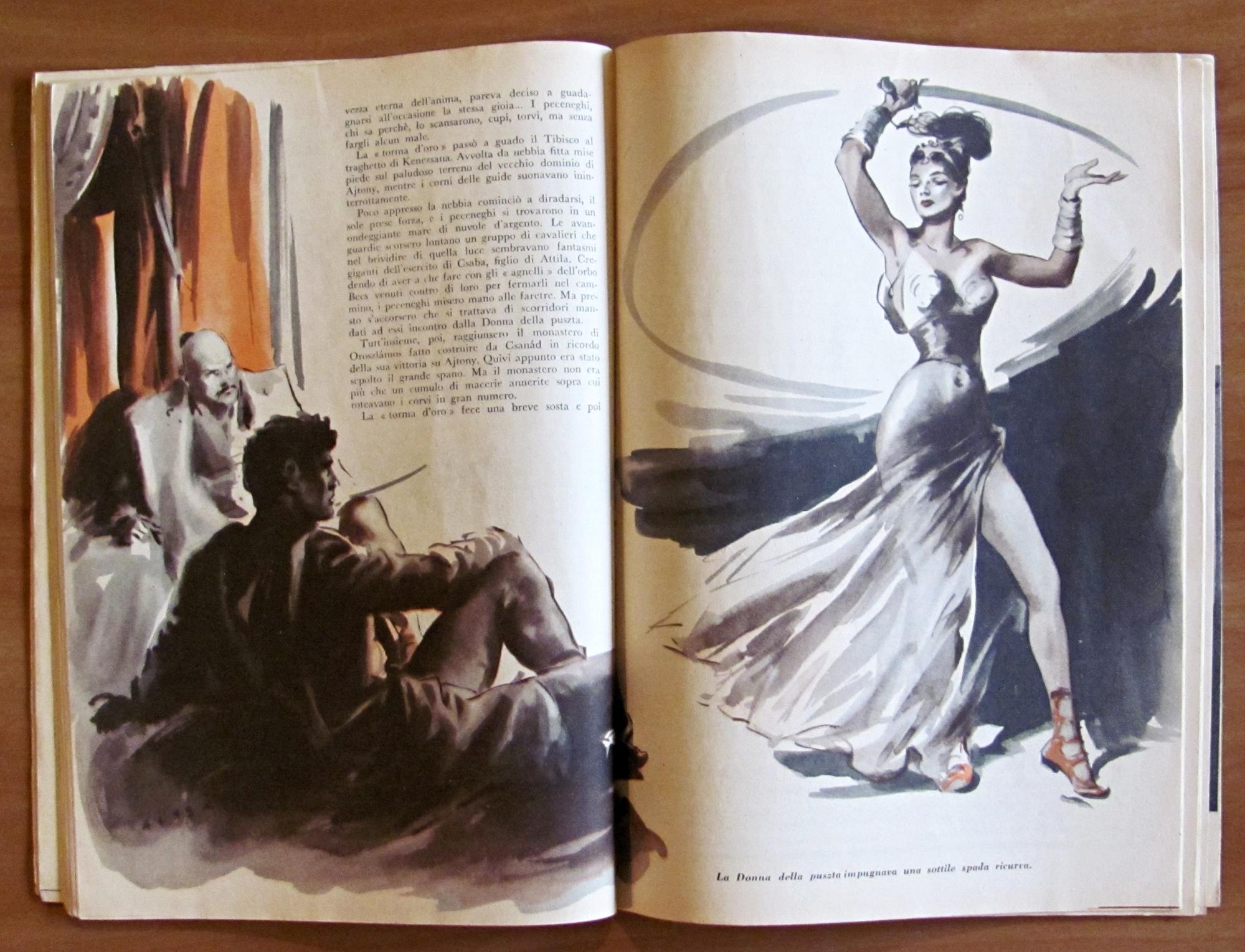 I PAGANI - Collana Il Romanzo per Tutti N.21 - ill. ALBERTARELLI - inserto su Anton CECHOV