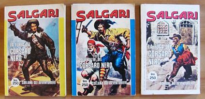 SALGARI - Collana Gli Avventurieri - Raccolta Completa N.1-2-3 - Emilio Salgari - copertina