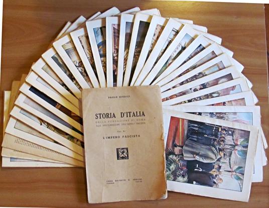 STORIA D'ITALIA Vol. VI in 28 Fascicoli sciolti, 1942 - Paolo Giudici - copertina