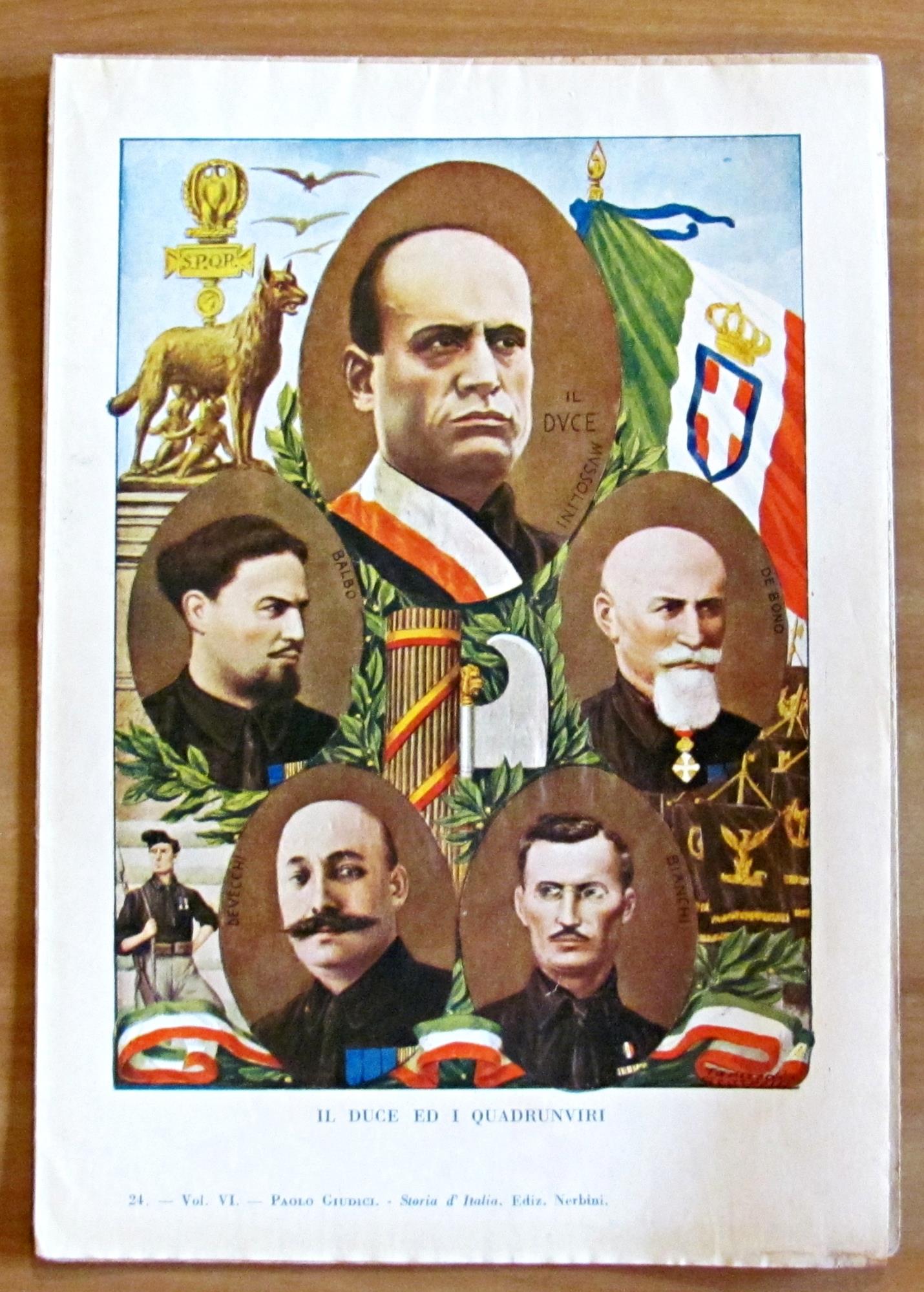 STORIA D'ITALIA Vol. VI in 28 Fascicoli sciolti, 1942