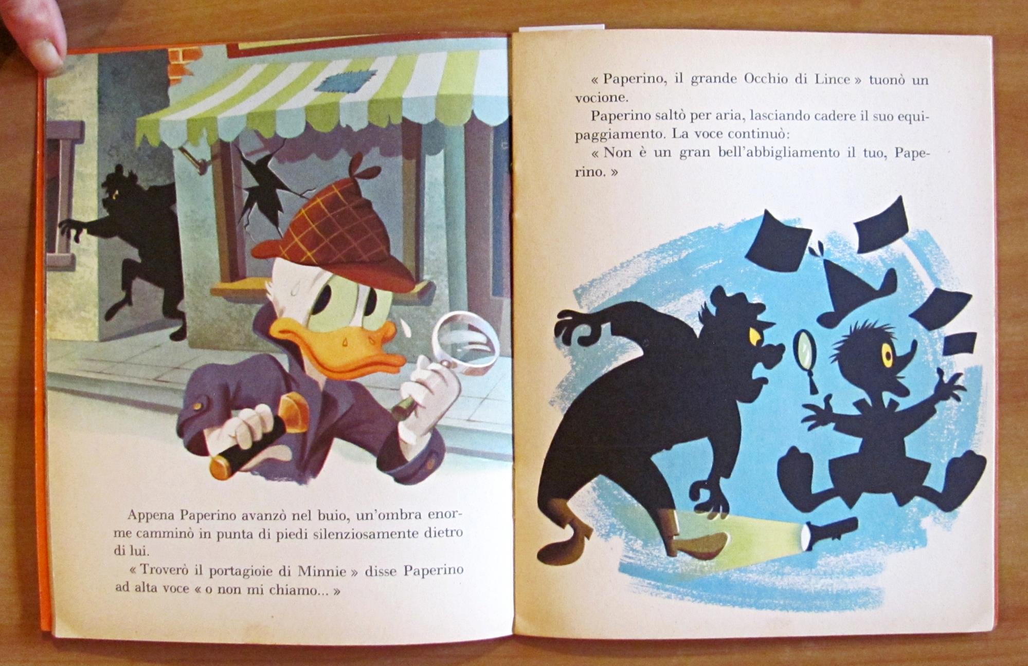 PAPERINO, OCCHIO DI LINCE - Coll. Un Piccolo Libro d'Oro, 1962