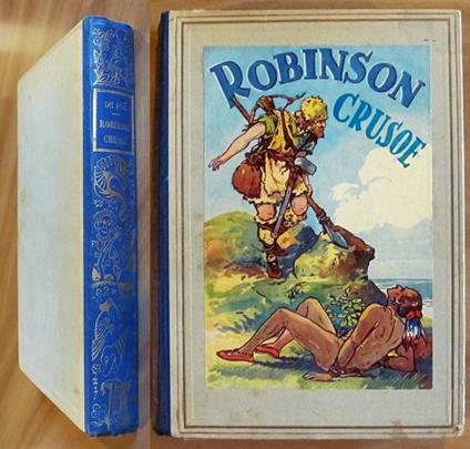 ROBINSON CRUSOE, 1936 - ill. SAVELY - copertina