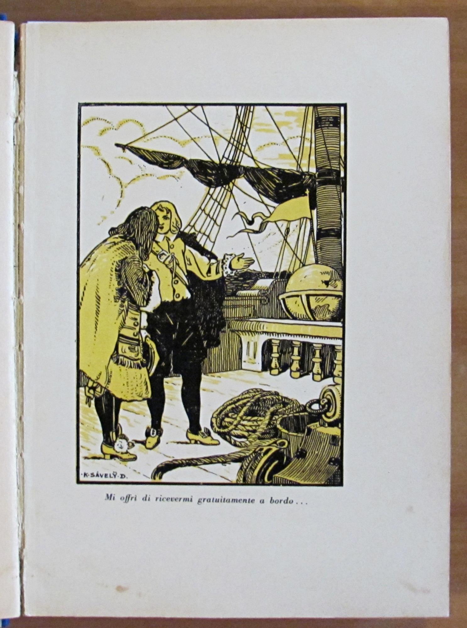 ROBINSON CRUSOE, 1936 - ill. SAVELY