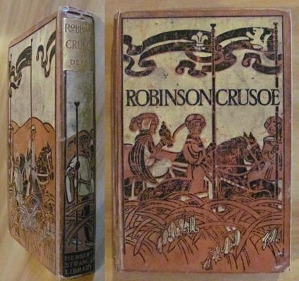 ROBINSON CRUSOE - Coll. Herbert Strang's Library - Daniel Defoe - copertina