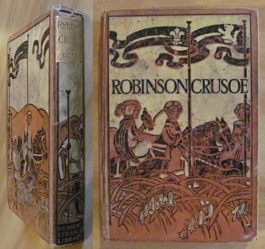 ROBINSON CRUSOE - Coll. Herbert Strang's Library - Daniel Defoe - copertina