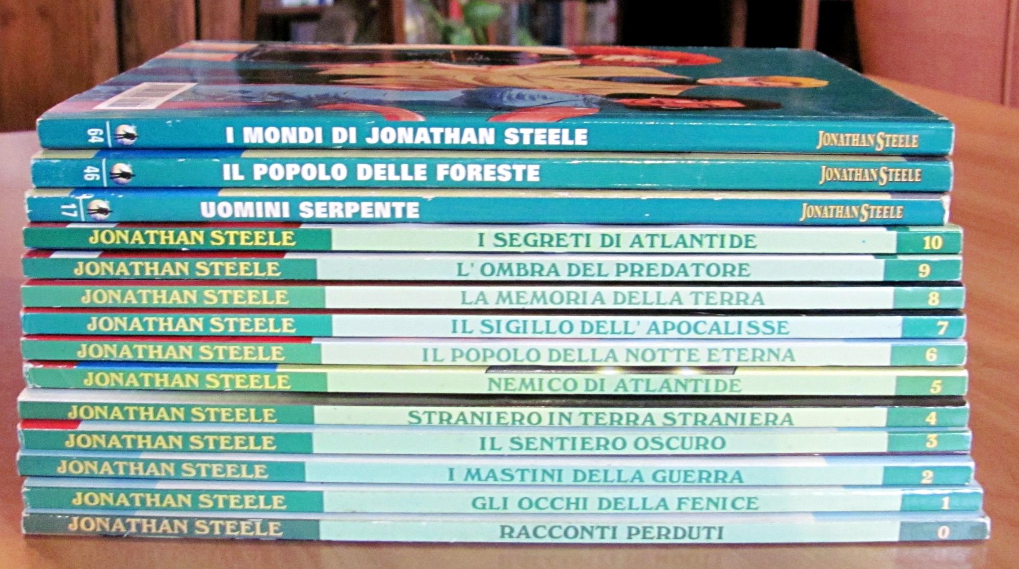 Lotto di 14 Albi - JONATHAN STEELE N. 0/10 + N.17, 46 e 64