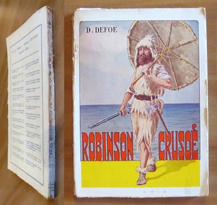ROBINSON CRUSOE, 1955 - ill. COMPARINI - Daniel Defoe - copertina