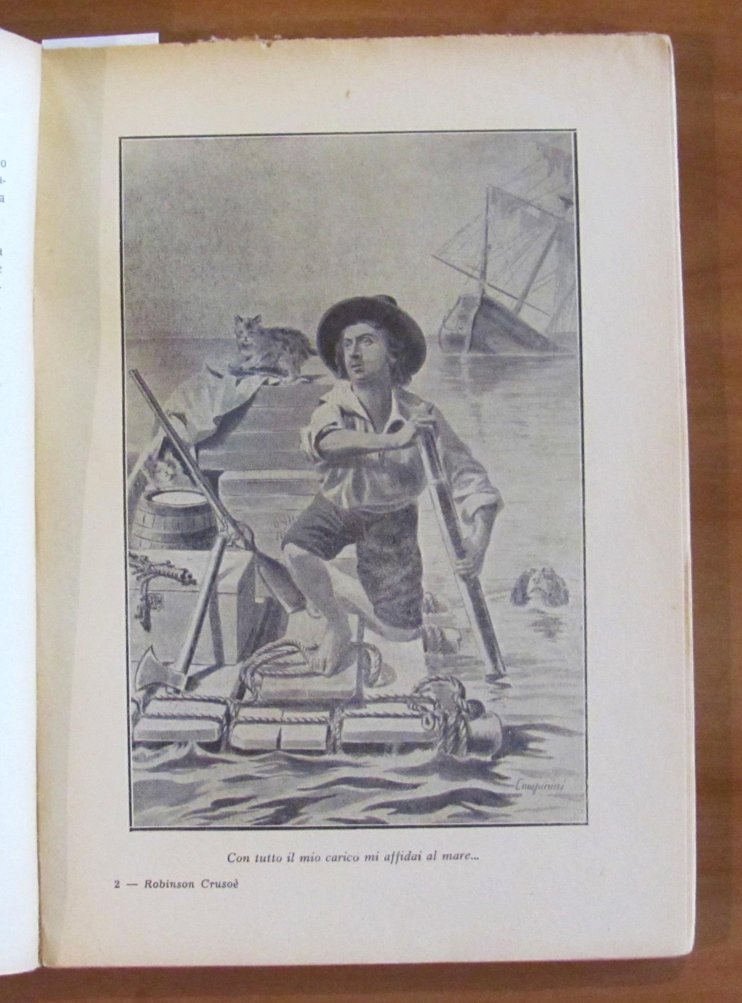 ROBINSON CRUSOE, 1955 - ill. COMPARINI