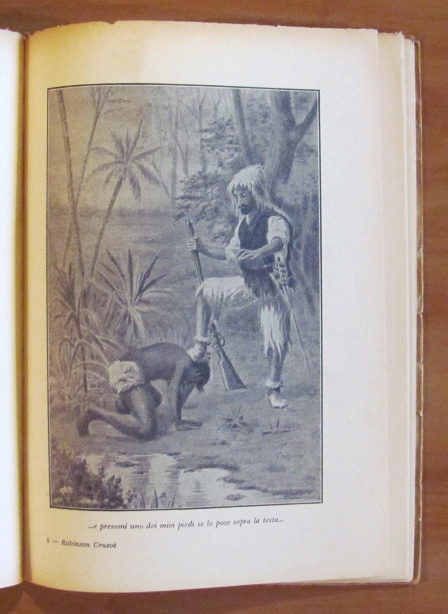 ROBINSON CRUSOE, 1955 - ill. COMPARINI