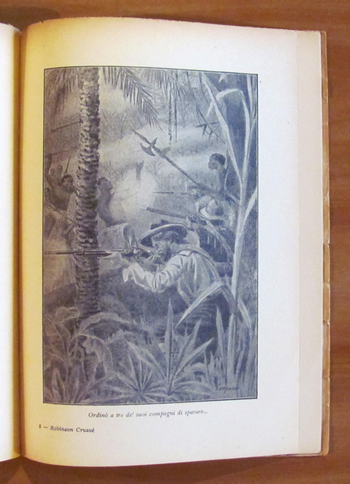 ROBINSON CRUSOE, 1955 - ill. COMPARINI