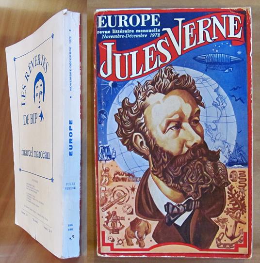 EUROPE Revue Litteraire Mensuelle - JULES VERNE - copertina
