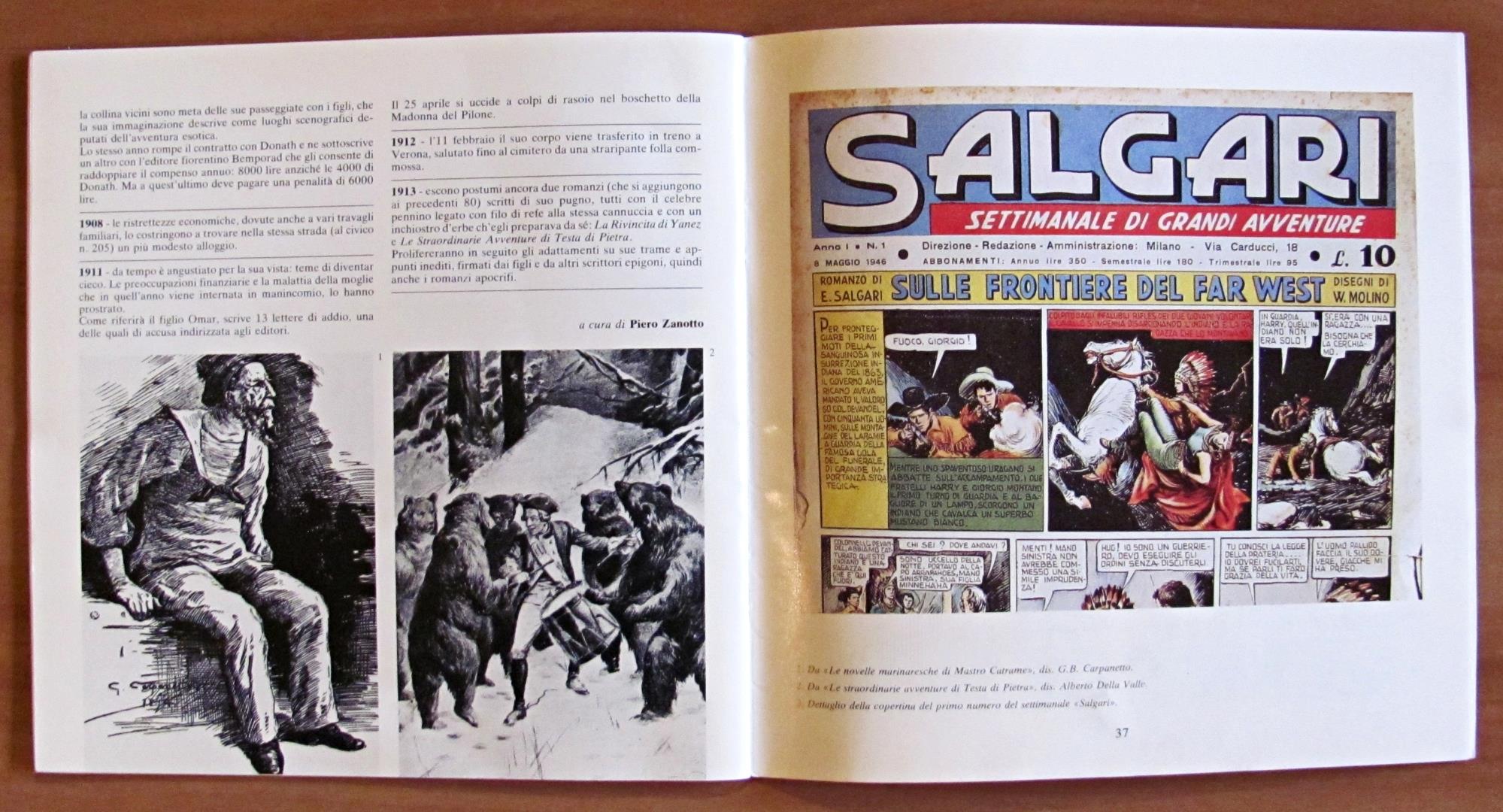Le Mostre della Cassa di Risparmio EMILIO SALGARI un mondo di avventure e di fantasia, 1984