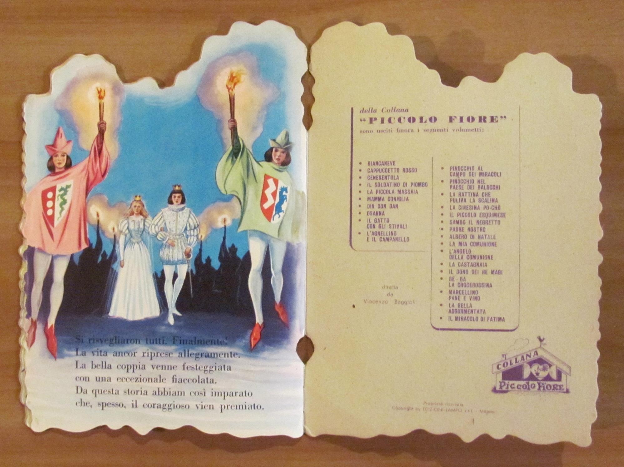 LA BELLA ADDORMENTATA - Collana Piccolo Fiore - Sagomato