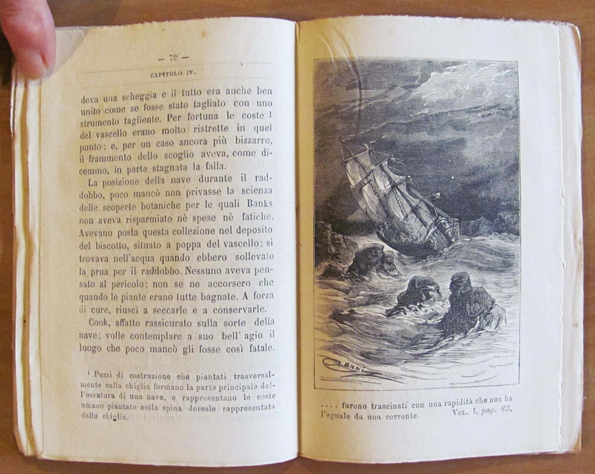 VIAGGI DI GIACOMO COOK, 1881 in 2 Volumi - Completo