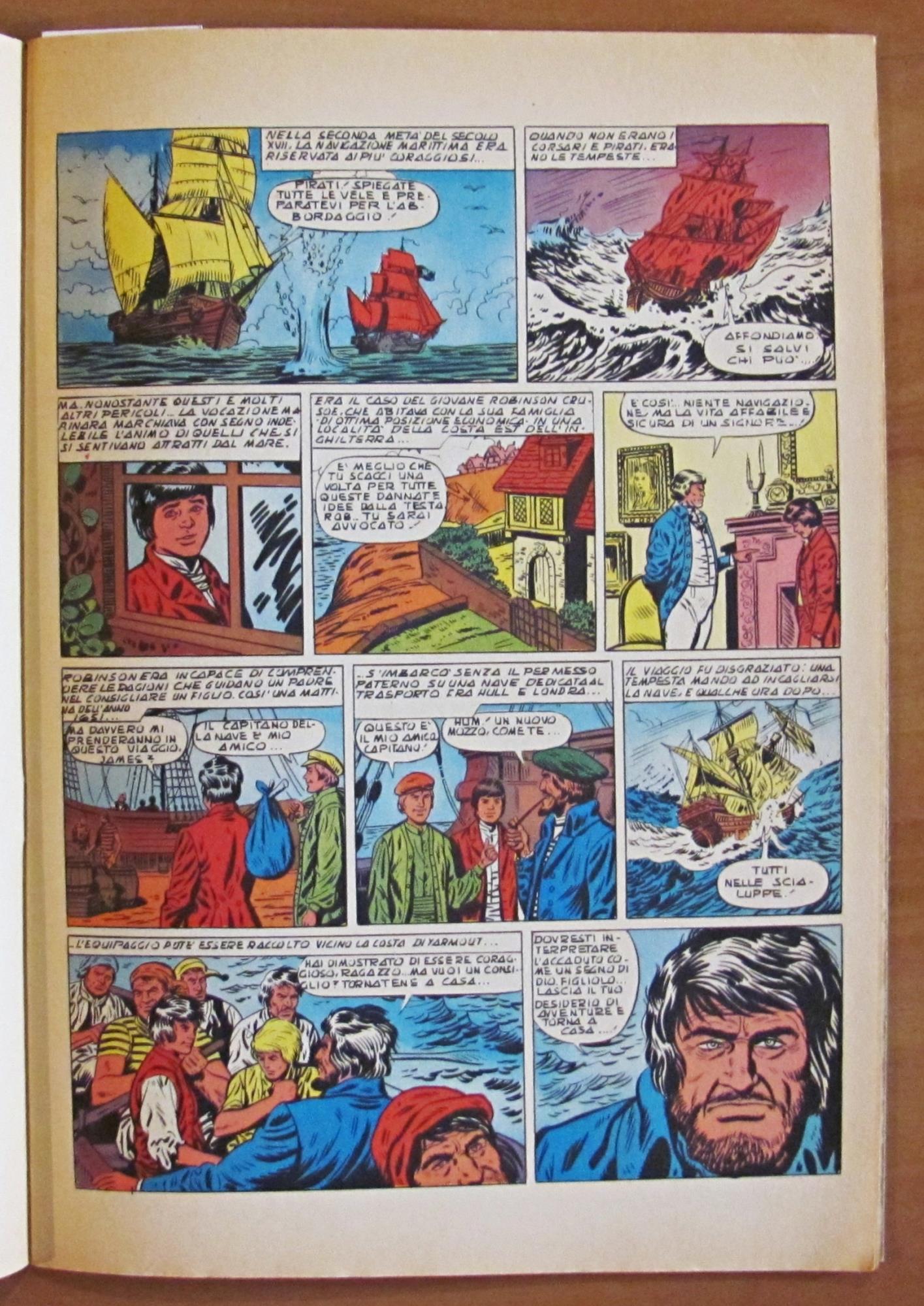 ROBINSON CRUSOE - Romanzi Celebri Illustrati per Tutti, 1980